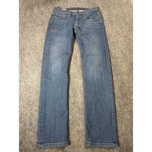 American Giant Dakota Jeans Mens 30x32 Blue Straight Stretch Denim Pants USA